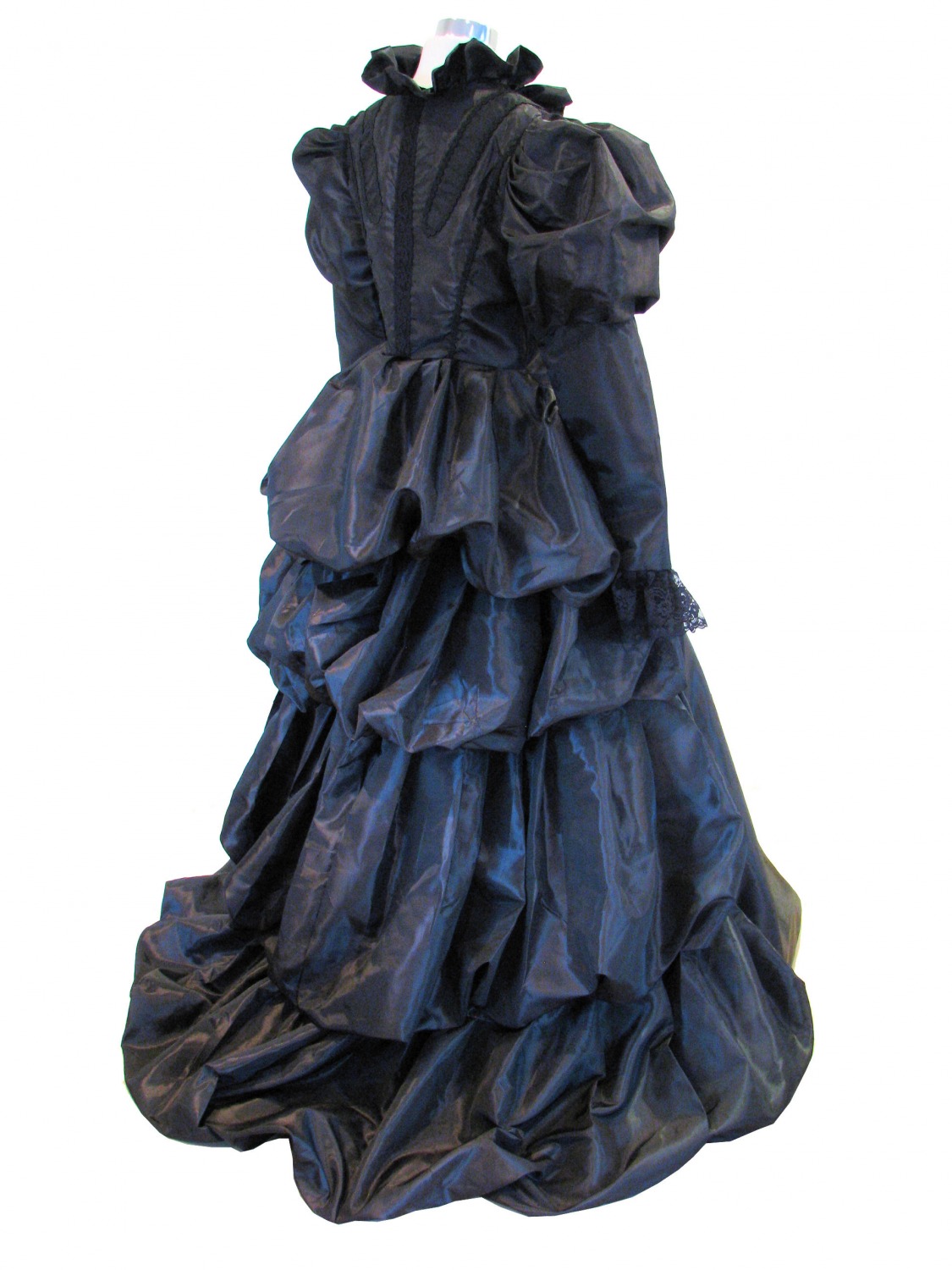 Ladies Deluxe Victorian Evening Ball Gown Queen Victoria Costume Size 10 - 12 Image